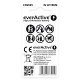 Batteria al litio mini everActive CR2025 - blister 2 pz.