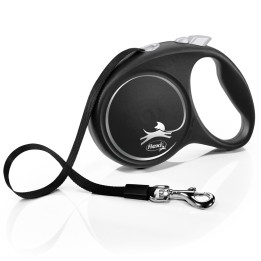 Flexi Black Design L 5 m guinzaglio retrattile per cani
