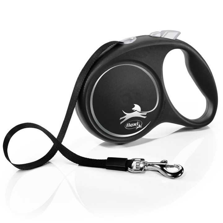 Flexi Black Design L 5 m guinzaglio retrattile per cani