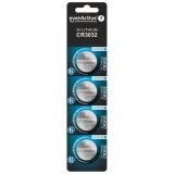Batteria al litio mini everActive CR3032 - blister 4 pz.