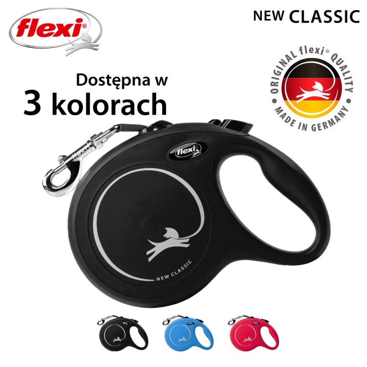 Flexi Guinzaglio retrattile per cani New Classic 5 m