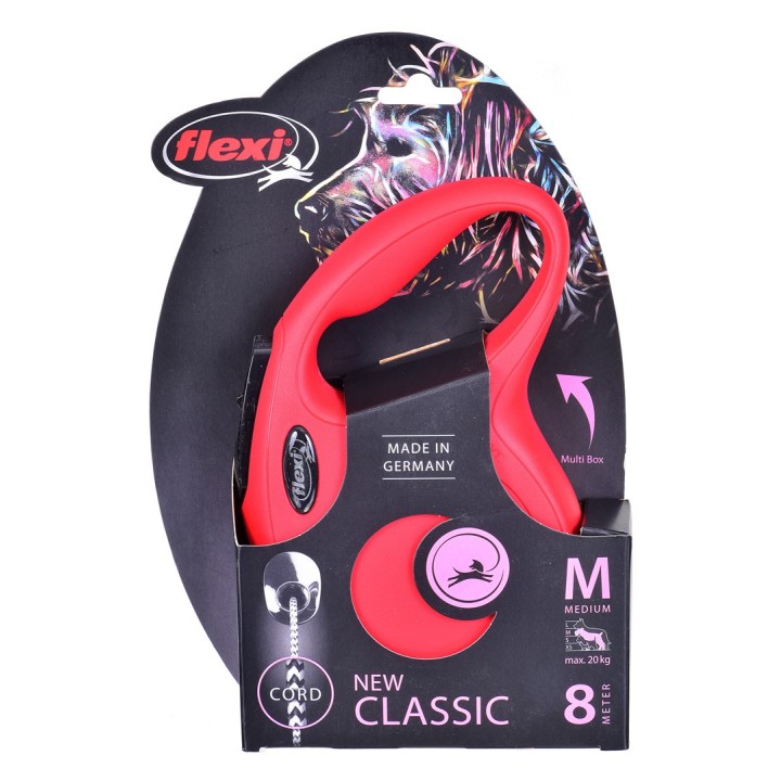 Flexi Guinzaglio retrattile per cani New Classic M 8 m
