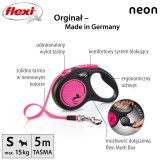 Flexi New Neon S 5 m guinzaglio retrattile per cani