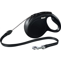 Flexi Guinzaglio retrattile per cani New CLASSIC 8 m nero
