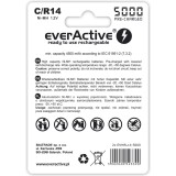 Batterie ricaricabili everActive Ni-MH R14 C 5000 mAh Professional Line