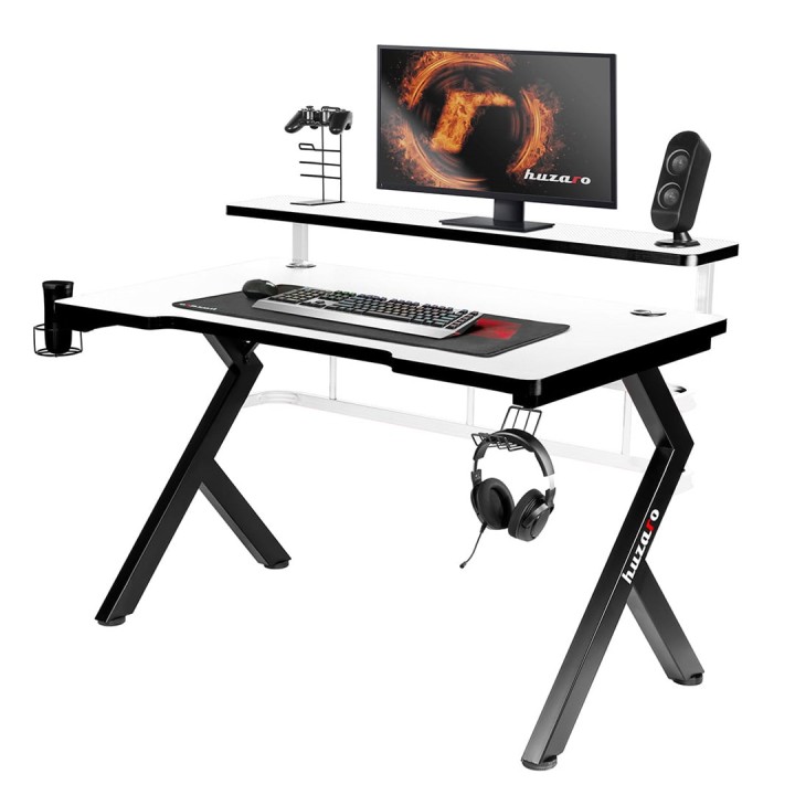 Scrivania per computer Huzaro Hero 5.0 bianco
