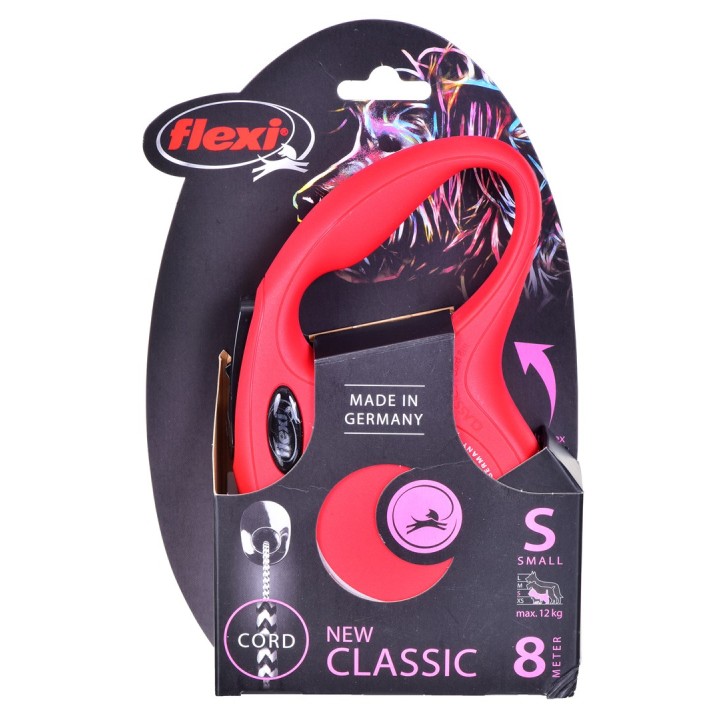 Flexi Guinzaglio retrattile per cani New Classic S 8 m