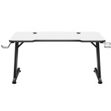 Scrivania gaming HUZARO HERO 2.5 bianco