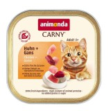 ANIMONDA Carny Adult Pollo e oca - cibo umido per gatti - 85g