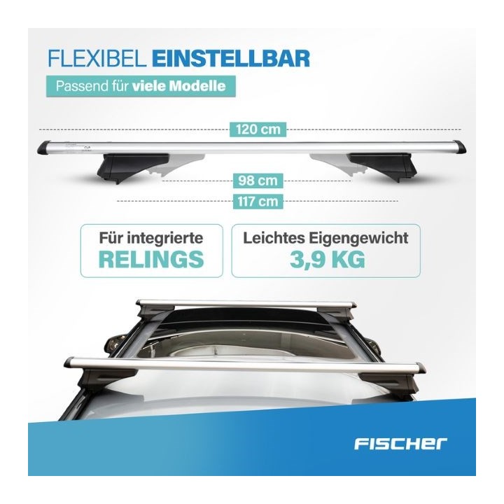 Fischer CrossLine 1.2 m travi ringhiera aperta