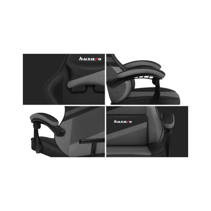 Sedia gaming - Huzaro Force 4.4 grigio mesh