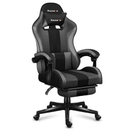 HUZARO FORCE 4.7 SEDIA GAMING IN RETE GRIGIA