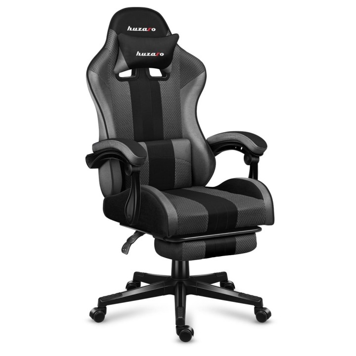 HUZARO FORCE 4.7 SEDIA GAMING IN RETE GRIGIA