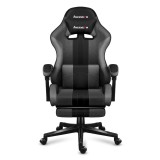 HUZARO FORCE 4.7 SEDIA GAMING IN RETE GRIGIA