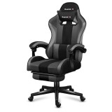 HUZARO FORCE 4.7 SEDIA GAMING IN RETE GRIGIA