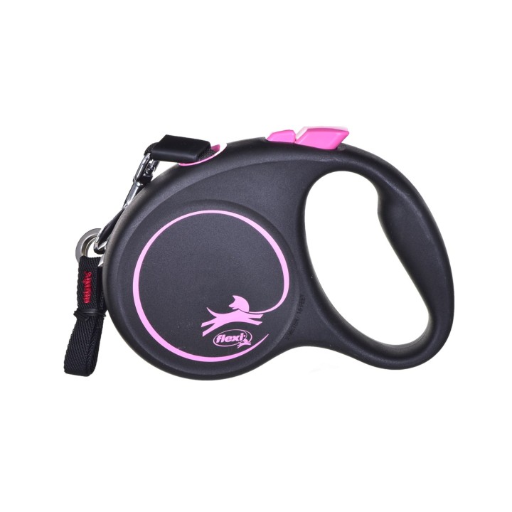 Flexi Black Design S 5 m guinzaglio retrattile per cani