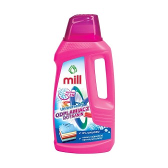 MILL smacchiatore ossigeno attivo universale per tessuti 0% cloro rimuove le macchie più ostinate 1.6l