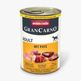 ANIMONDA GranCarno Adult tacchino - cibo umido per cani - 400g