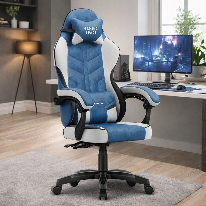 Huzaro Force 2.7 Sedia gaming nero carbonio blu
