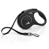 Flexi Guinzaglio retrattile per cani New CLASSIC 5 m nero