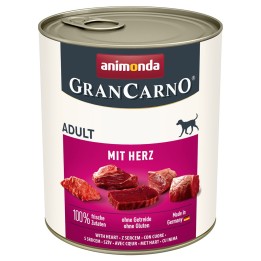 ANIMONDA GranCarno Adult con cuori - cibo umido per cani - 800g