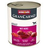 ANIMONDA GranCarno Adult con cuori - cibo umido per cani - 800g