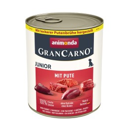 ANIMONDA GranCarno Junior tacchino - cibo umido per cani - 800g