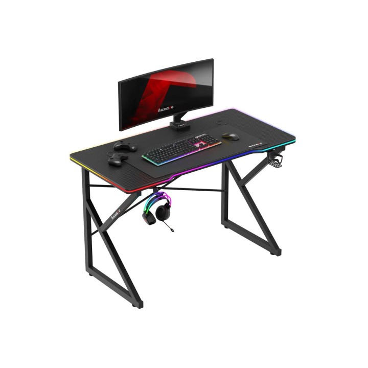 Huzaro Hero 1.7 RGB nero - tavolo gaming