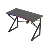 Huzaro Hero 1.7 RGB nero - tavolo gaming