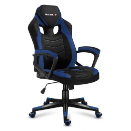 Huzaro FORCE 2.5 Poltrona gaming blu MESH Seduta in rete Nero Blu