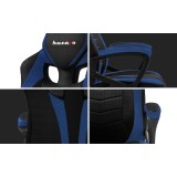 Huzaro FORCE 2.5 Poltrona gaming blu MESH Seduta in rete Nero Blu