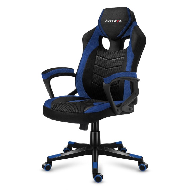 Huzaro FORCE 2.5 Poltrona gaming blu MESH Seduta in rete Nero Blu