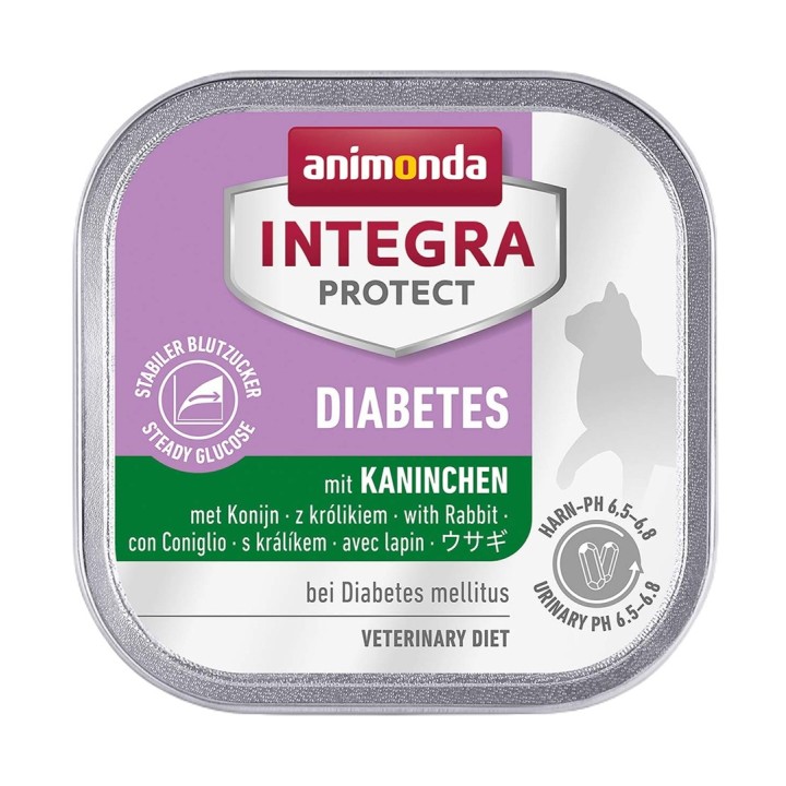 ANIMONDA Integra Protect Diabetes Coniglio - cibo umido per gatti - 100g