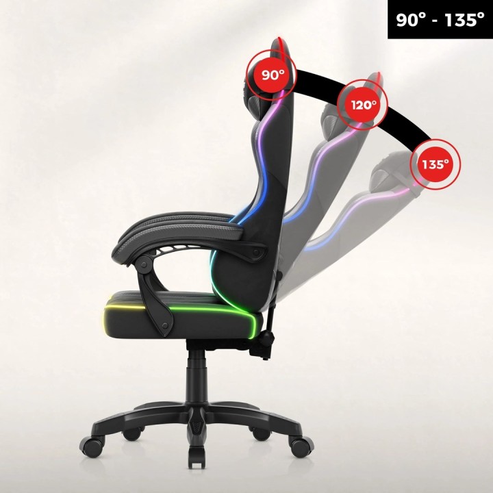 Huzaro Force 2.7 RGB sedia gaming nera