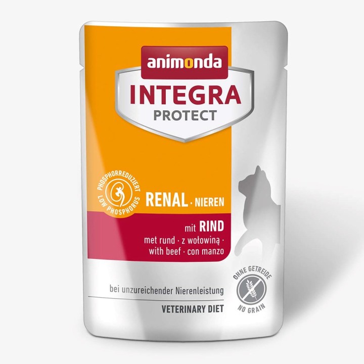 ANIMONDA Integra Protect Renal Nieren con manzo - cibo umido per gatti - 85g
