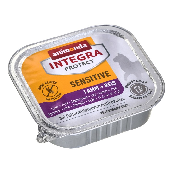 ANIMONDA Integra Protect Sensitive Agnello con riso - cibo umido per gatti - 100g