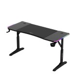 Huzaro Hero 3.6 RGB scrivania gaming nera