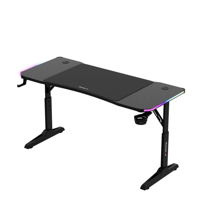 Huzaro Hero 3.6 RGB scrivania gaming nera