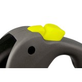 TRIXIE NEON GIANT M 8 m Guinzaglio retrattile per cani nero giallo