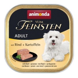 ANIMONDA Vom Feinsten Adult Manzo e patate - cibo umido per cani - 150g