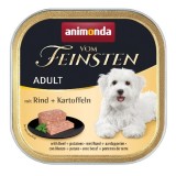 ANIMONDA Vom Feinsten Adult Manzo e patate - cibo umido per cani - 150g