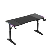 Huzaro Hero 3.6 RGB scrivania gaming nera