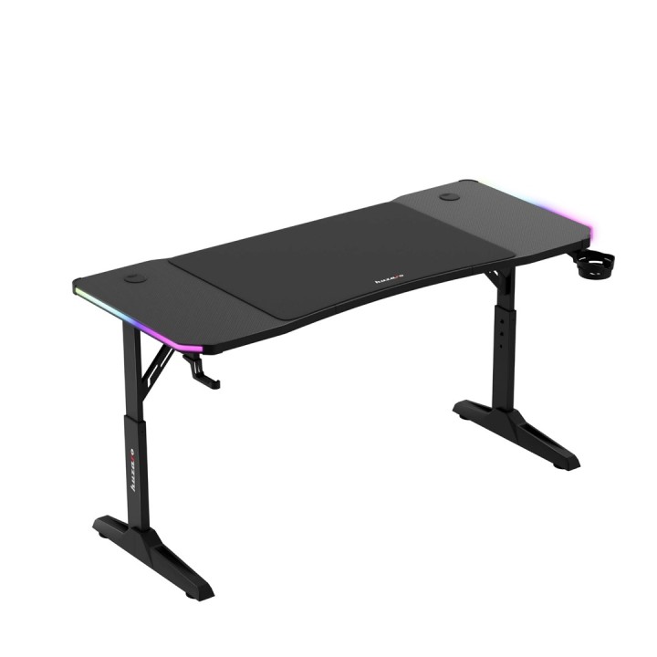 Huzaro Hero 3.6 RGB scrivania gaming nera