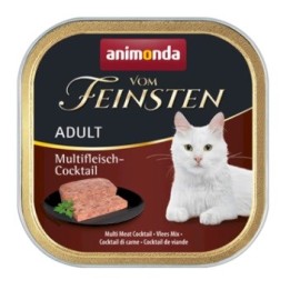 ANIMONDA Vom Feinsten Adult Mix di carni - cibo umido per gatti - 100g