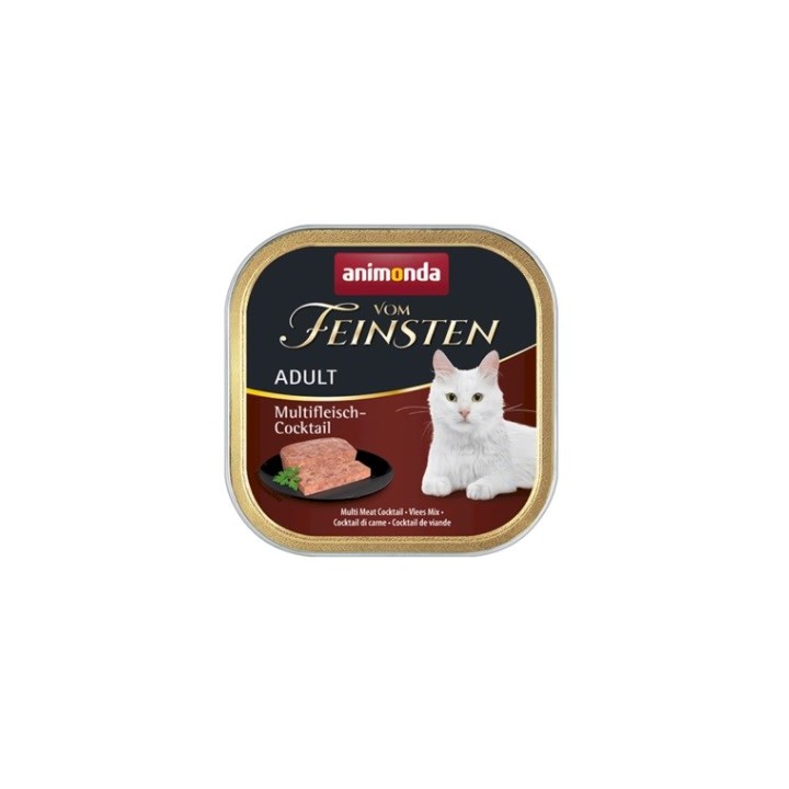 ANIMONDA Vom Feinsten Adult Mix di carni - cibo umido per gatti - 100g
