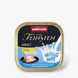 ANIMONDA Vom Feinsten Adult Milkies con pollo e ripieno lattico - Cibo umido per gatti - 100g