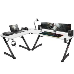 SCRIVANIA GAMING HUZARO HERO 7.0 BIANCA