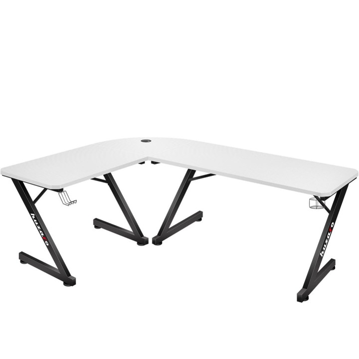 SCRIVANIA GAMING HUZARO HERO 7.0 BIANCA