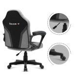 Sedia gaming per bambini Huzaro HZ-Ranger 1.0 Grigia Rete grigio e nero