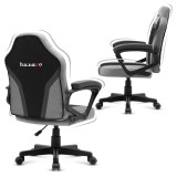 Sedia gaming per bambini Huzaro HZ-Ranger 1.0 Grigia Rete grigio e nero